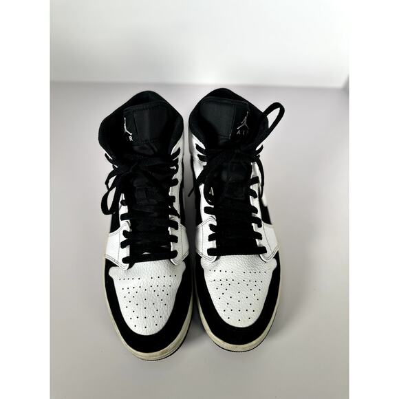 Nike Air Jordan 1 Retro High OG “Black/White Panda” Men’s 12 555088-010 Leather - Picture 7 of 11